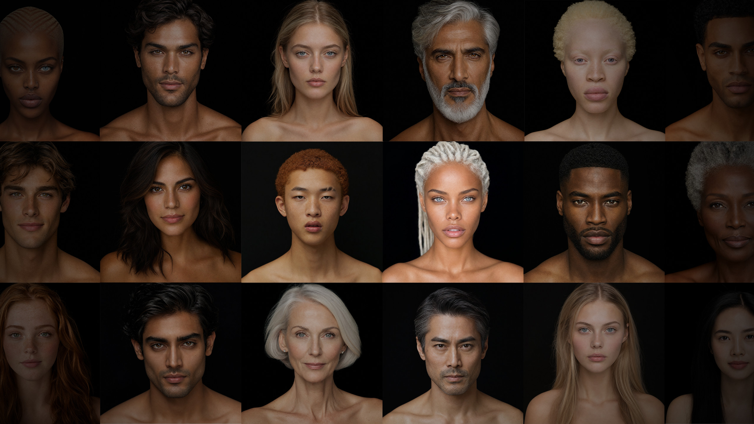 AI avatars — diverse photorealistic digital presenters